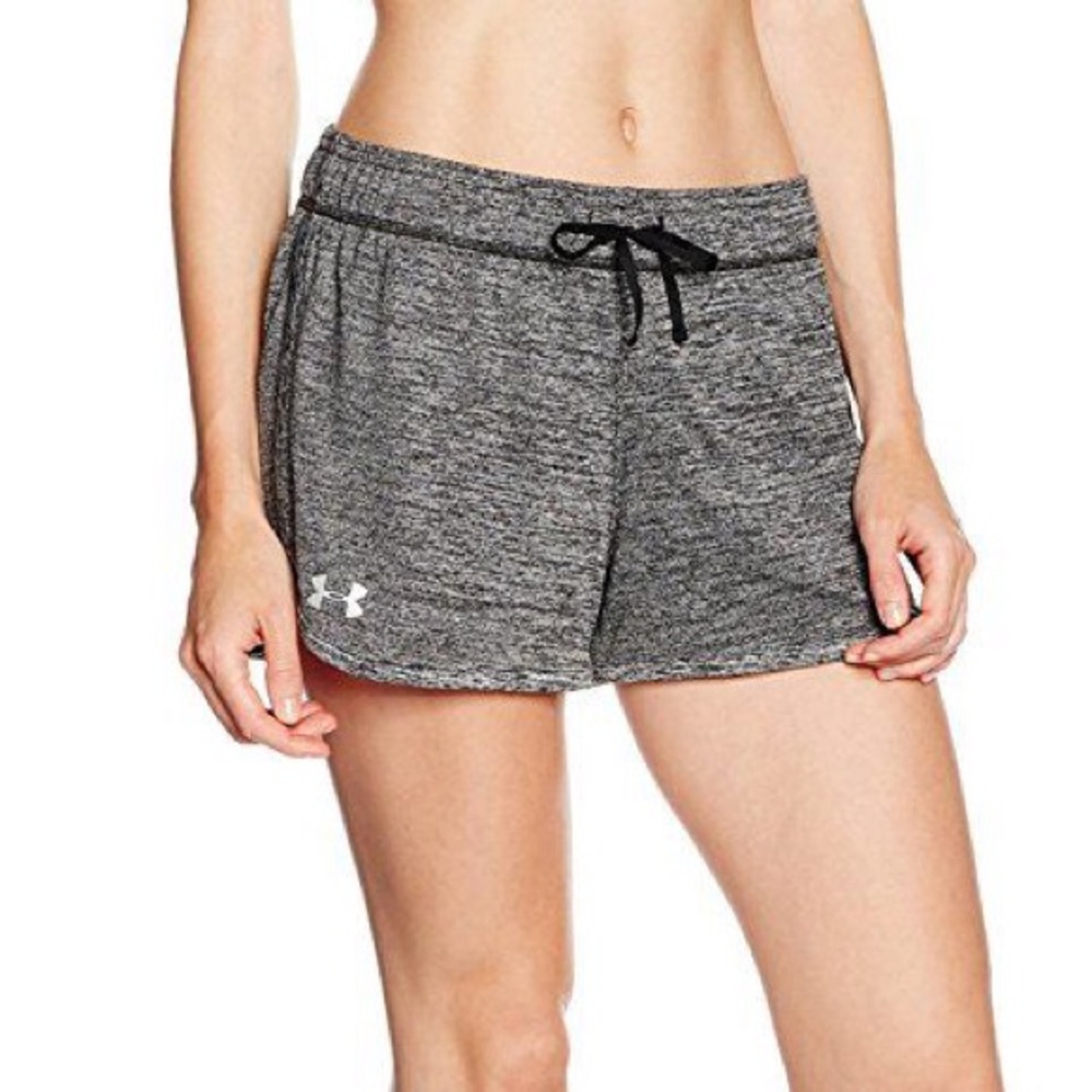 Under Armour UA HeatGear Tech 3” Marled Gray Short